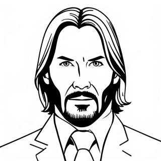 John Wick Coloring Pages