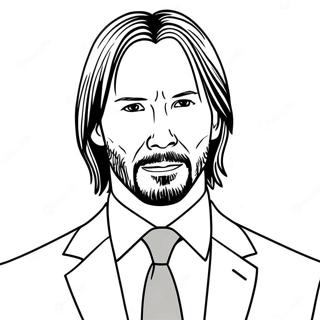 John Wick Coloring Page 32993-26411