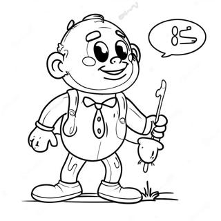 Wobbly Life Character Coloring Page 33023-26430