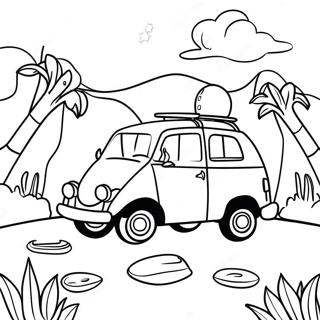 Wobbly Life Adventure Scene Coloring Page 33024-26436