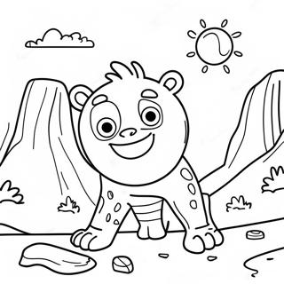 Rock The Test Coloring Pages