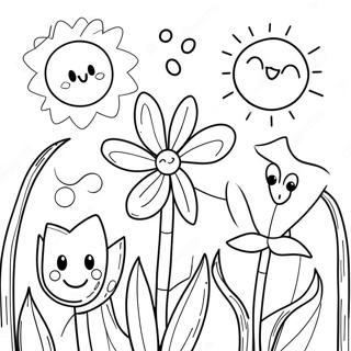 Spring Coloring Pages