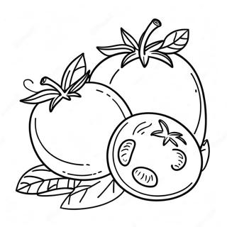 Tomato Coloring Page 33083-26484