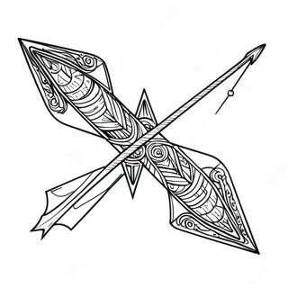 Arrow Coloring Pages