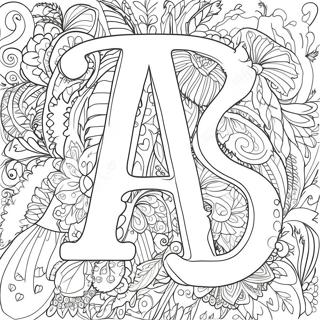 Alphabet For Adults Coloring Page 33113-26503