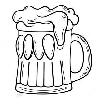 Oktoberfest Beer Mug Coloring Page 33123-26510