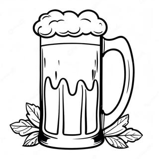 Oktoberfest Beer Mug Coloring Page 33123-26512