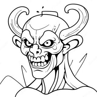 Ink Demon Coloring Page 33133-26523