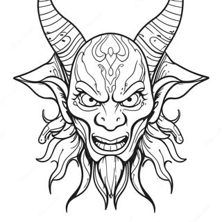 Ink Demon Coloring Page 33133-26524