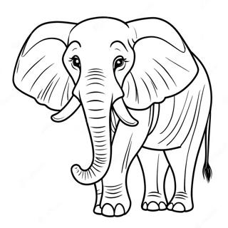 African Savanna Coloring Pages