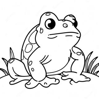 Toad Coloring Pages