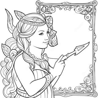 Banner Coloring Page 33223-26596