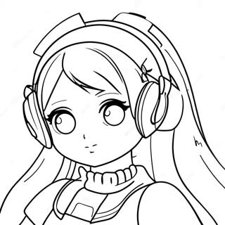 Vocaloid Coloring Page 33233-26597