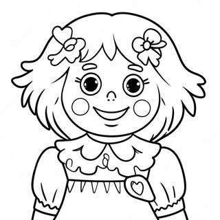 Raggedy Ann Coloring Pages