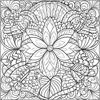 Quilt Patterns Coloring Page 3326-2693