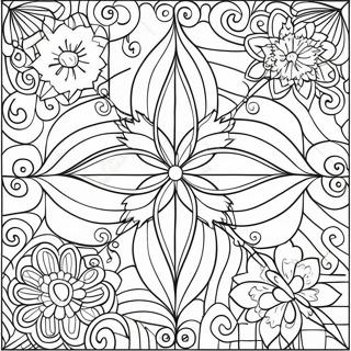 Quilt Patterns Coloring Page 3326-2696