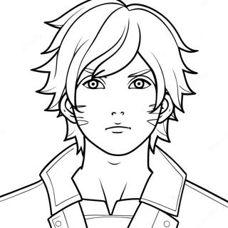 Minato Coloring Page 33273-26629