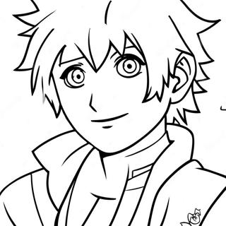 Minato Coloring Page 33273-26630