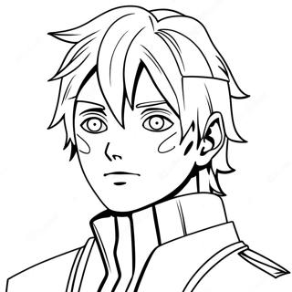 Minato Coloring Page 33273-26631