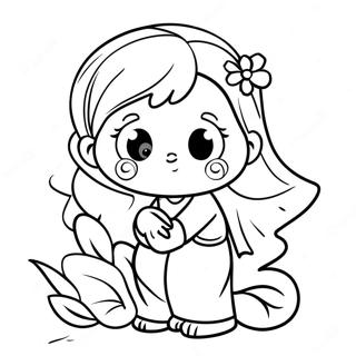 Religious Precious Moments Coloring Pages