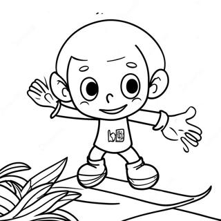 Baldi Coloring Pages