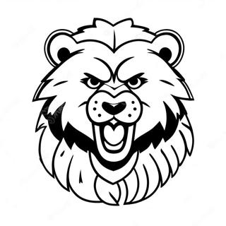 Memphis Grizzlies Logo Coloring Page 33303-26653