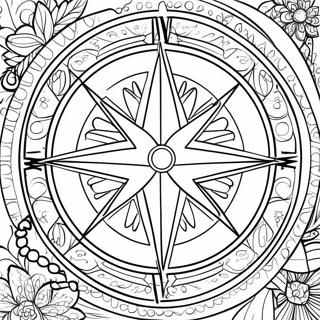 Compass Coloring Page 33313-26662