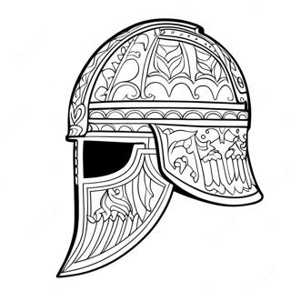 Helmet Coloring Pages