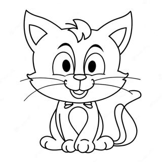 Funny Sylvester The Cat Coloring Page 33364-26705