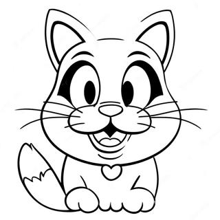 Funny Sylvester The Cat Coloring Page 33364-26707