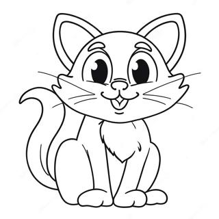 Funny Sylvester The Cat Coloring Page 33364-26708