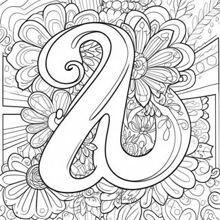 Joyful Letter J Coloring Page 3337-2711