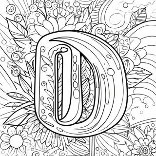 Joyful Letter J Coloring Page 3337-2712