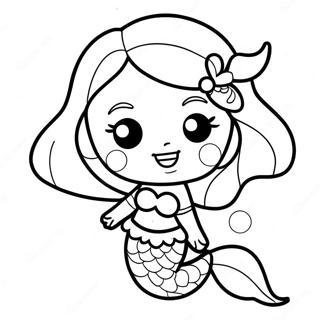 Lol Mermaid Coloring Page 33383-26715