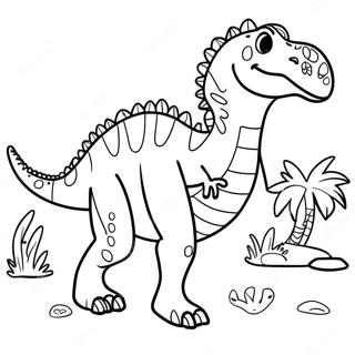 Spinosaurus Coloring Pages