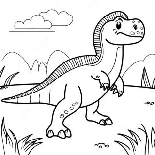 Spinosaurus Coloring Page 3346-2714