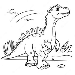 Spinosaurus Coloring Page 3346-2715