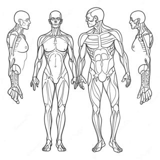 Body Outline Coloring Pages