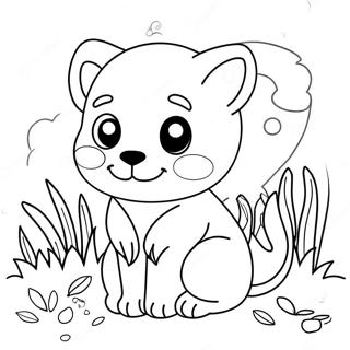 Adorable Animals Coloring Page 33494-26826