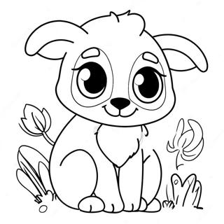 Adorable Animals Coloring Page 33494-26827