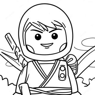 Cole Ninjago Coloring Page 33513-26820