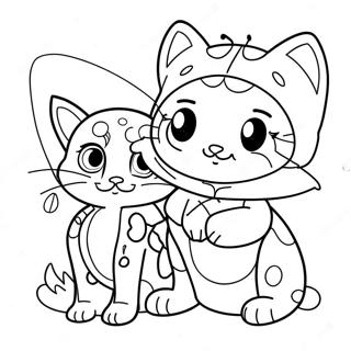 Ladybug And Cat Noir Coloring Pages