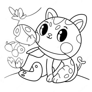 Ladybug And Cat Noir Coloring Page 33523-26830