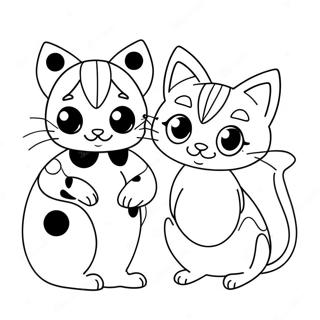 Ladybug And Cat Noir Coloring Page 33523-26831