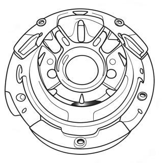 Spryzen Beyblade Coloring Pages