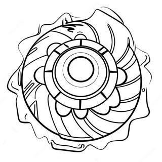 Spryzen Beyblade Coloring Page 33533-26834