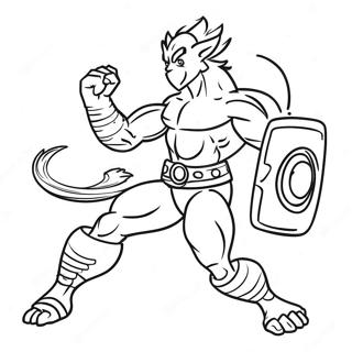 Spryzen In Epic Battle Coloring Page 33534-26839