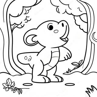 Outdoor Scavenger Hunt Coloring Page 33543-26850