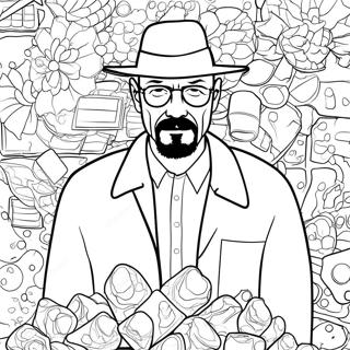 Breaking Bad Logo Coloring Page 33563-26858