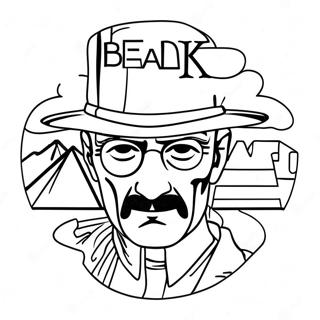 Breaking Bad Logo Coloring Page 33563-26860